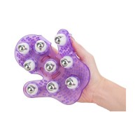 Roller Balls Massager Purple Massage Glove