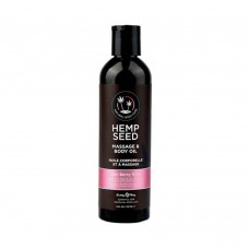 Earthly Body Massage & Body Oil - 8 Oz Zen Berry Rose