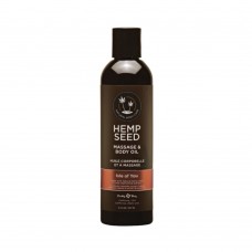 Earthly Body Hemp Massage Oil Isle Of You 8oz